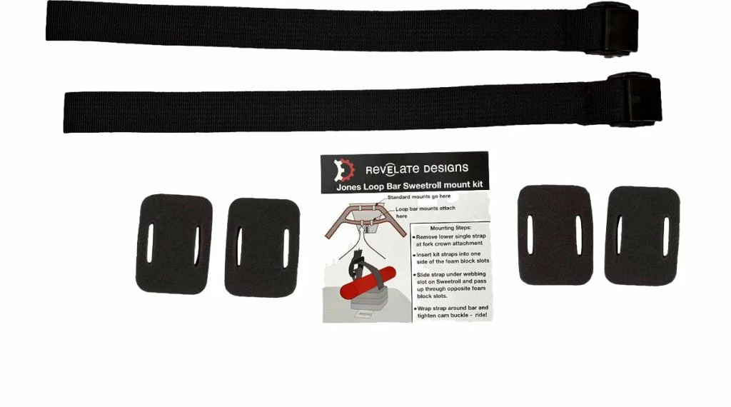 Revelate-designs Revelate Design Jones Loop Bar Sweetroll Befestigungs- Kit 3 Revelate-designs Revelate Design Jones Loop Bar Sweetroll Befestigungs- Kit