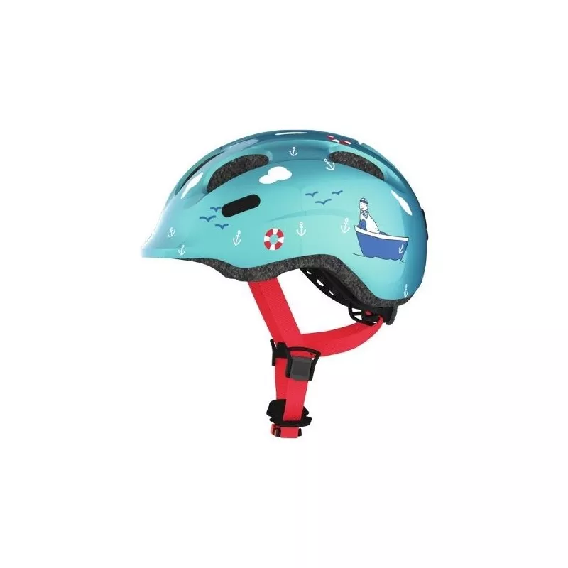 Casque De Vélo Enfant Abus Smiley 2.0 Turquoise Sailor 4 Casque De Vélo Enfant Abus Smiley 2.0 Turquoise Sailor – Image 2