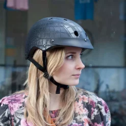 Croco - SAWAKO FURUNO - Casque Vélo -Accessoires auto pour vélo Boutique casque velo sawako furuno croco 5