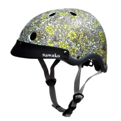 Floral - SAWAKO FURUNO - Casque Vélo 18 Floral - SAWAKO FURUNO - Casque Vélo -Accessoires auto pour vélo Boutique casque velo sawako furuno floral 2