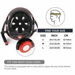 Crest® Casque De Vélo Casque De Sécurité Multisports Pour Enfants / Adolescents / Adultes VTT Vélo Cyclisme Patinage Skateboard Scooter Casque Casquette -Accessoires auto pour vélo Boutique 175692554 max