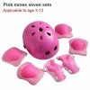 BESTORE Ensemble De Casque D'extérieur Rose De Patinage à Roulettes De 7 Pièces Pour Enfants 2 BESTORE Ensemble De Casque D'extérieur Rose De Patinage à Roulettes De 7 Pièces Pour Enfants -Accessoires auto pour vélo Boutique 202736981 max