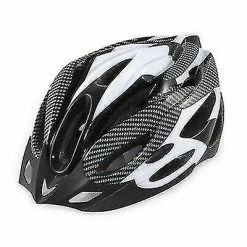 HSKMALL Serrures De Vélo Blanc Casque De Vélo Réglable Hommes Femmes Universel Bmx VTT Montage Vélo De Route Extérieur