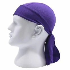 Sofirn Hommes Femmes Cyclisme Pirate Casquette Sport De Plein Air Bandanas Pure Couleur Moto Vélo Foulard Ciclismo Randonnée Running Foulard Casque So-117