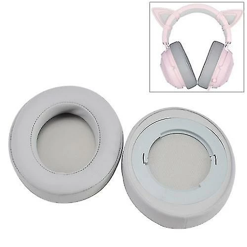 Unbranded 2 Pcs Pour Razer Kraken 7.1 V2 Pro Casque Coussins Éponge Gris Net Cover Earmuffs Replacemm 3 Unbranded 2 Pcs Pour Razer Kraken 7.1 V2 Pro Casque Coussins Éponge Gris Net Cover Earmuffs Replacemm