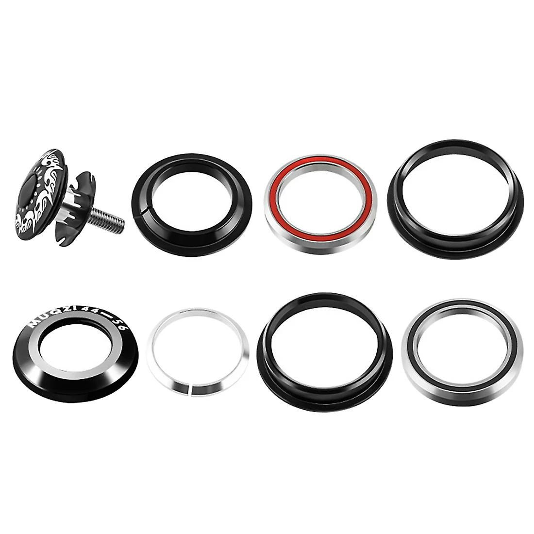 Unbranded 44-56mm Casque Intégré De Vélo Casque De Vélo De Route 1 1/8 Pouce-1 1/2 Pouce 28,6 Strai De Tube Conique 3 Unbranded 44-56mm Casque Intégré De Vélo Casque De Vélo De Route 1 1/8 Pouce-1 1/2 Pouce 28,6 Strai De Tube Conique