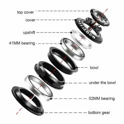 Unbranded 44-56mm Casque Intégré De Vélo Casque De Vélo De Route 1 1/8 Pouce-1 1/2 Pouce 28,6 Strai De Tube Conique 10 Unbranded 44-56mm Casque Intégré De Vélo Casque De Vélo De Route 1 1/8 Pouce-1 1/2 Pouce 28,6 Strai De Tube Conique -Accessoires auto pour vélo Boutique 329038696 max