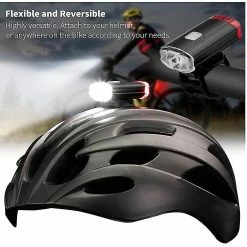 Unbranded Casque De Vélo Léger, Accessoires De Vélo Rechargeables USB, Cadeaux De Cyclisme Pour Hommes (noir) -Accessoires auto pour vélo Boutique 353410486 max