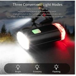 Unbranded Casque De Vélo Léger, Accessoires De Vélo Rechargeables USB, Cadeaux De Cyclisme Pour Hommes (noir) -Accessoires auto pour vélo Boutique 353410527 max