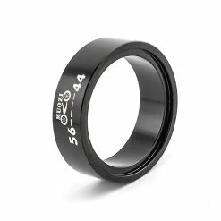 Unbranded Adaptateur De Casque VTT Vélo De Route Cadre De Tube Conique, 56-44mm Noir