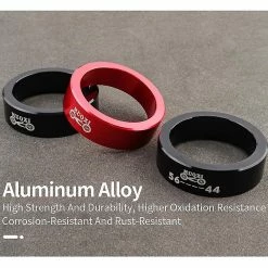 Unbranded Adaptateur De Casque VTT Vélo De Route Cadre De Tube Conique, 56-44mm Noir -Accessoires auto pour vélo Boutique 354745603 max