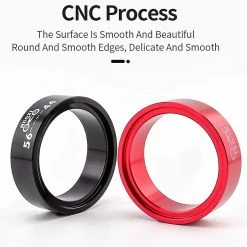 Unbranded Adaptateur De Casque VTT Vélo De Route Cadre De Tube Conique, 56-44mm Noir -Accessoires auto pour vélo Boutique 354745623 max