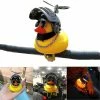 SOFIRN Accessoires De Moto Corne De Vélo Mignon Petit Canard Jaune Airscrew Casque Debout Canard Vent Vélo Moto Équitation