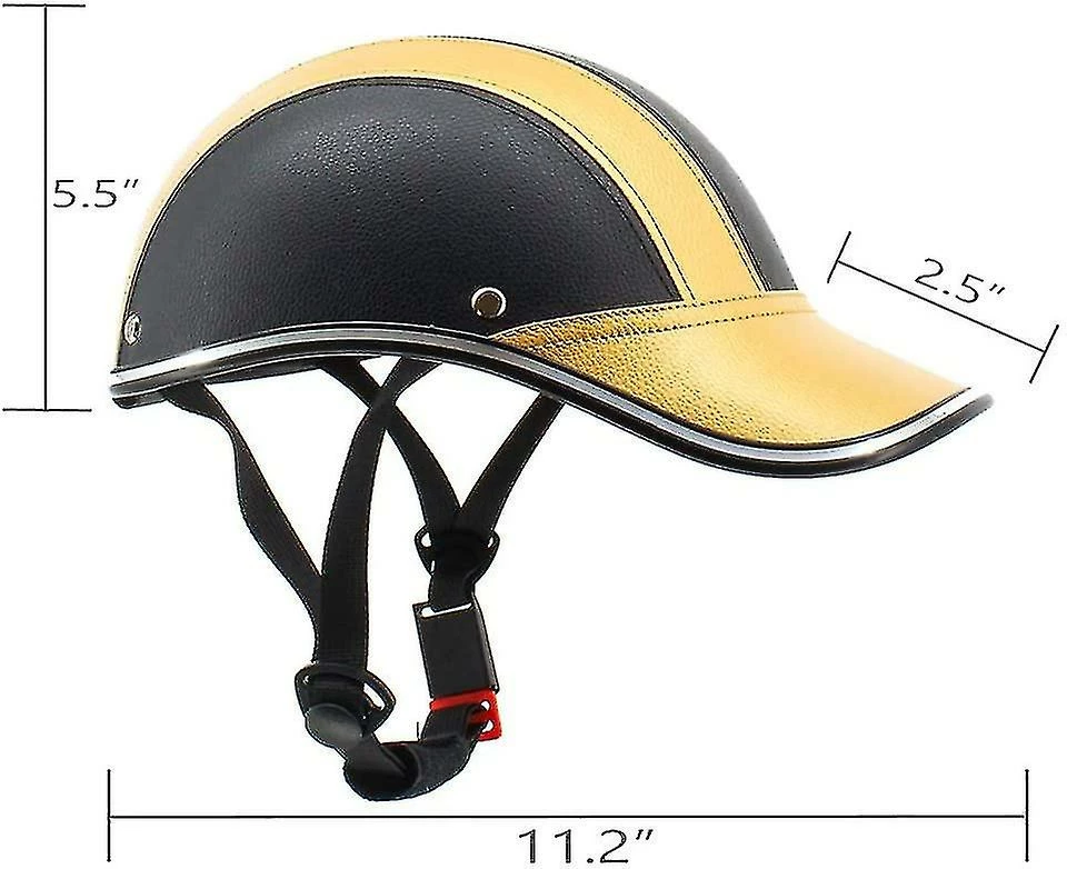 Woosien Casque De Vélo Adultes-cyclisme-vélo Baseball-casque - Sécurité Style Urbain Réglable Adultes Casque De Vélo Mountain Road Casque Doré 3 Woosien Casque De Vélo Adultes-cyclisme-vélo Baseball-casque - Sécurité Style Urbain Réglable Adultes Casque De Vélo Mountain Road Casque Doré