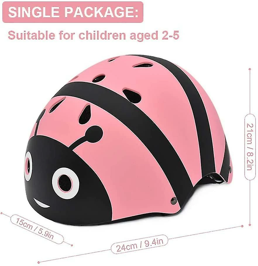 Aswei Casque De Vélo Pour Enfants 2-5 Ans Casque De Vélo Pour Tout-petits Casque Multisports Casque Léger Équipement De Protection De Sécurité, Cadeau Pour Garçons Et Filles (rose) 4 Aswei Casque De Vélo Pour Enfants 2-5 Ans Casque De Vélo Pour Tout-petits Casque Multisports Casque Léger Équipement De Protection De Sécurité, Cadeau Pour Garçons Et Filles (rose) – Image 2