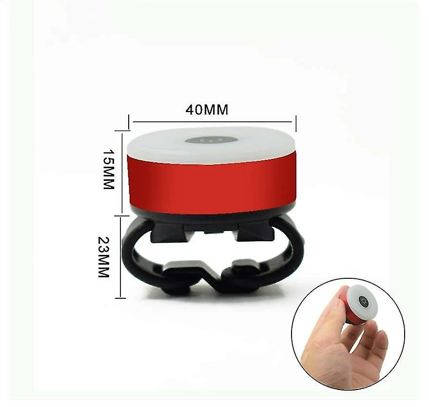 Vention Feu Arrière De Vélo, Sport Led Arrière Vélo Lumière Usb Rechargeable, Rouge Haute Intensité Vélo Feu Arrière Imperméable à L’Eau, Casque Sac à Dos Led Lampe Avertissement De Sécurité 4 Vention Feu Arrière De Vélo, Sport Led Arrière Vélo Lumière Usb Rechargeable, Rouge Haute Intensité Vélo Feu Arrière Imperméable à L’Eau, Casque Sac à Dos Led Lampe Avertissement De Sécurité – Image 2