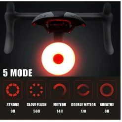 Vention Feu Arrière De Vélo, Sport Led Arrière Vélo Lumière Usb Rechargeable, Rouge Haute Intensité Vélo Feu Arrière Imperméable à L’Eau, Casque Sac à Dos Led Lampe Avertissement De Sécurité 11 Vention Feu Arrière De Vélo, Sport Led Arrière Vélo Lumière Usb Rechargeable, Rouge Haute Intensité Vélo Feu Arrière Imperméable à L’Eau, Casque Sac à Dos Led Lampe Avertissement De Sécurité -Accessoires auto pour vélo Boutique 437502309 max