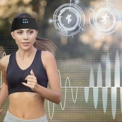 Unbranded Casque De Sommeil Bluetooth Headband, Casque Sans Fil Casques Avec Haut-parleurs Minces, Écouteurs De Sommeil, Casque De Sommeil Pour La Course D’entraînement -Accessoires auto pour vélo Boutique 464256049 max