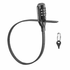 Unbranded Ulac Vélo Câble Lock Casque De Vélo Serrure Mot De Passe Compatible Avec Vélo Noir -Accessoires auto pour vélo Boutique 473986659 max