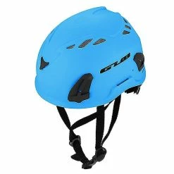 Unbranded Casque D’escalade Casque De Sécurité De Cyclisme W / Lampe Frontale Earmuff Feu Arrière Points D’attache Pour La Randonnée Escalade Casque De Vélo Spéléologique