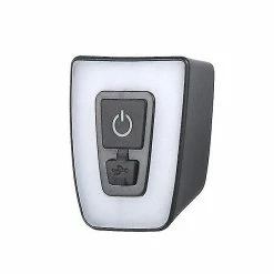 Unbranded Casque De Vélo étanche Feu Arrière Cyclisme Avertissement Lumière Flash USB Lampe De Poche Rechargeable Pour Vélo Feu Arrière Lumières De Vélo