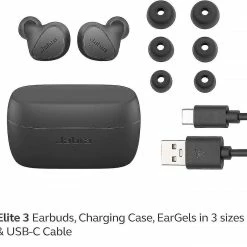Unbranded Casque Intra-auriculaire Bluetooth Elite 3 - Casque Intra-auriculaire Sans Fil Passif à Réduction De Bruit Avec 2 Microphones Intégrés -Accessoires auto pour vélo Boutique 520575992 max