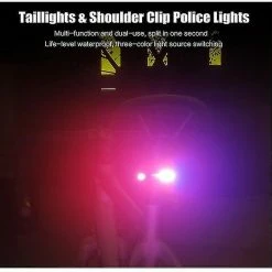 Unbranded Bike Light Rechargeable Led Feux Avant Et Arrière, Feux Puissants Imperméables Et Antichocs, Casque -Accessoires auto pour vélo Boutique 522636075 max