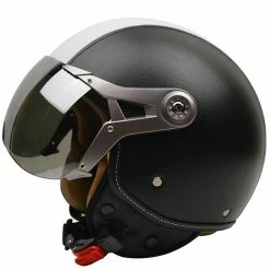 Unbranded Casque De Moto De Moto De Moto De Protection Universel En Plein Air Semi-ouvert