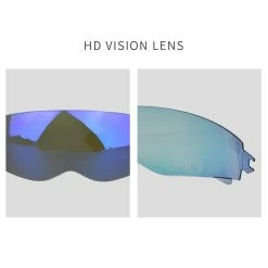 Boom Visière De Casque Pour Scorpion Combat / Covert-x Anti-scratch Shield Casque Lentille Revo Blue -Accessoires auto pour vélo Boutique 556370899 max