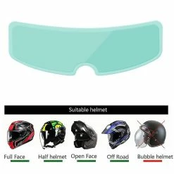 Unbranded Casque Universel Clear Anti-fog Casque De Moto Lentille Films Résistants Au Brouillard -Accessoires auto pour vélo Boutique 586920100 max