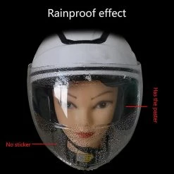 Unbranded Casque Universel Clear Anti-fog Casque De Moto Lentille Films Résistants Au Brouillard -Accessoires auto pour vélo Boutique 586920205 max