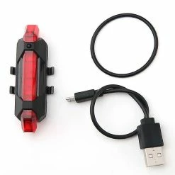 Unbranded Lumière De Vélo Arrière Led Puissant Usb Rechargeable, Rétroéclairage De Vélo Combinaisons Imperméables Pour Les Feux Arrière Casque Cyclisme Avertissement De Sécurité VTT Feu Arrière -Accessoires auto pour vélo Boutique 587055319 max