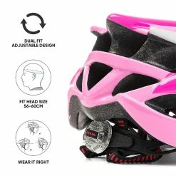 Unbranded Casque De Cyclisme Casco Mtb Casque De Vélo Rose Road Mountain Ultralight Casque De Vélo De Grande Taille Pour Hommes Femmes -Accessoires auto pour vélo Boutique 623149591 max