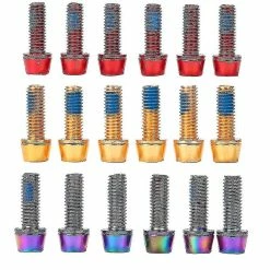 Unbranded 6pcs Mi Xim M6x18mm Vélo Casque Tige Fixation Boulon Vis Cyclisme Pièces Vélo Outils De Réparation De Vélo De Montagne -Accessoires auto pour vélo Boutique 640271874 max