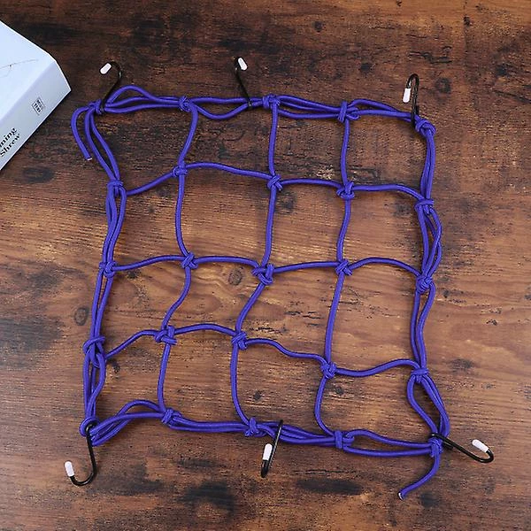 Toyvian 1pc Casque Durable Net Couverture De Vélo Bande En Caoutchouc Élastique Sac à Bagages Couverture De Bagages Pour Camion De Moto 5 Toyvian 1pc Casque Durable Net Couverture De Vélo Bande En Caoutchouc Élastique Sac à Bagages Couverture De Bagages Pour Camion De Moto – Image 3