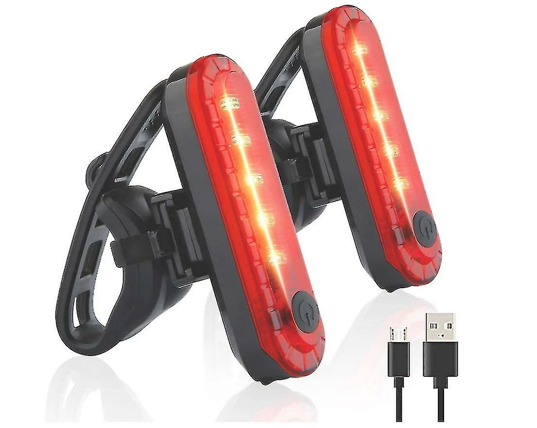 Unbranded Feu Arrière De Vélo Arrière 2 Pack, Ultra Lumineux Usb Rechargeables Feux Arrière De Vélo, Accessoires LED Rouges Haute Intensité S’adapte Sur N’importe Quel Vélo Ou Casque. Facile à Utiliser 3 Unbranded Feu Arrière De Vélo Arrière 2 Pack, Ultra Lumineux Usb Rechargeables Feux Arrière De Vélo, Accessoires LED Rouges Haute Intensité S’adapte Sur N’importe Quel Vélo Ou Casque. Facile à Utiliser