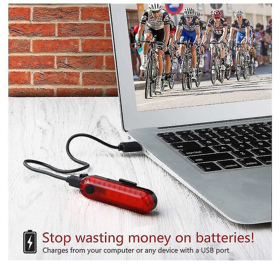 Unbranded Feu Arrière De Vélo Arrière 2 Pack, Ultra Lumineux Usb Rechargeables Feux Arrière De Vélo, Accessoires LED Rouges Haute Intensité S’adapte Sur N’importe Quel Vélo Ou Casque. Facile à Utiliser 5 Unbranded Feu Arrière De Vélo Arrière 2 Pack, Ultra Lumineux Usb Rechargeables Feux Arrière De Vélo, Accessoires LED Rouges Haute Intensité S’adapte Sur N’importe Quel Vélo Ou Casque. Facile à Utiliser – Image 3