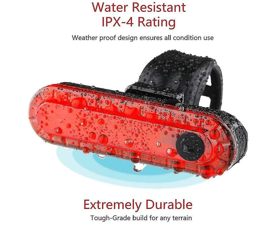 Unbranded Feu Arrière De Vélo Arrière 2 Pack, Ultra Lumineux Usb Rechargeables Feux Arrière De Vélo, Accessoires LED Rouges Haute Intensité S’adapte Sur N’importe Quel Vélo Ou Casque. Facile à Utiliser 6 Unbranded Feu Arrière De Vélo Arrière 2 Pack, Ultra Lumineux Usb Rechargeables Feux Arrière De Vélo, Accessoires LED Rouges Haute Intensité S’adapte Sur N’importe Quel Vélo Ou Casque. Facile à Utiliser – Image 4