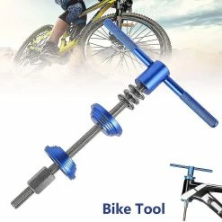 Unbranded Roulement De Vélo Presse Outil Vélo Casque Kit Installer & Retirer Cyclisme Pédalier Groupe De Poignet Accessoires Pièces De Réparation De Vélo (1 Pcs, Bleu) -Accessoires auto pour vélo Boutique 642433796 max