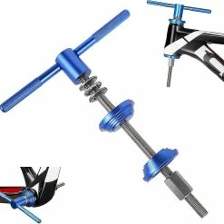 Unbranded Roulement De Vélo Presse Outil Vélo Casque Kit Installer & Retirer Cyclisme Pédalier Groupe De Poignet Accessoires Pièces De Réparation De Vélo (1 Pcs, Bleu) -Accessoires auto pour vélo Boutique 642433997 max