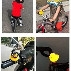 Unbranded Mignon Casque Canard Vélo Cloche Avec Led Lumière Caoutchouc Canard Vélo Guidon Cornes Drôle Accessoires De Vélo -Accessoires auto pour vélo Boutique 642435686 max