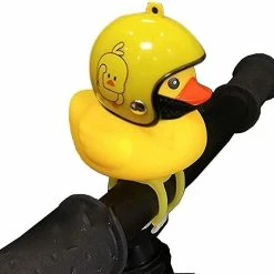 Unbranded Mignon Casque Canard Vélo Cloche Avec Led Lumière Caoutchouc Canard Vélo Guidon Cornes Drôle Accessoires De Vélo -Accessoires auto pour vélo Boutique 642435883 max