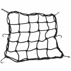 Gegong Moto Vélo Vélo Bagage Casque Cargo Net Sac De Rangement Mesh Web Avec 6 Crochets