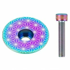 Unbranded Housse De Capuchon De Vélo De Montagne Et Vis 1 1/8 Pouces Casque De Vélo Top Cap & Bolt