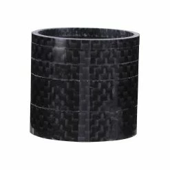 Unbranded 1 Set Carbon Fiber Front Fork Gasket Casque Fork Spacers Kit Guidon Lave-rondelle Anneau Joint Pour Vélo