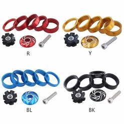 Unbranded 1/8 Pouce Casque Entretoise Pour W / Stem Top Cap Casque Star Nut -Accessoires auto pour vélo Boutique 756050611 max