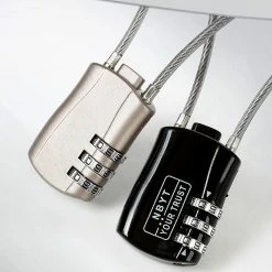 Unbranded Casque Chaîne Serrure Mot De Passe à 3 Chiffres Pour Scooter Moto Vélo Serrure Câble -Accessoires auto pour vélo Boutique 756051613 max 2