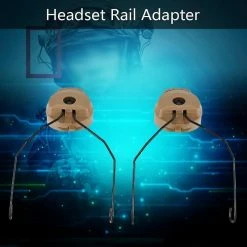 Nw 1776 1 Paire Meilleur Adaptateur De Rail De Casque Pour Sordin Stand Fast Helmet Rail