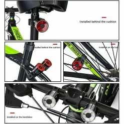 Nw 1776 Shxx 2pcs Bike Lights Outdoor Cycling Rear Taillight Casque Phare Lampe De Montagne Vélo Vélo Lampe De Poche + Blanc Xq-zxc64 10 Nw 1776 Shxx 2pcs Bike Lights Outdoor Cycling Rear Taillight Casque Phare Lampe De Montagne Vélo Vélo Lampe De Poche + Blanc Xq-zxc64 -Accessoires auto pour vélo Boutique 769016726 max