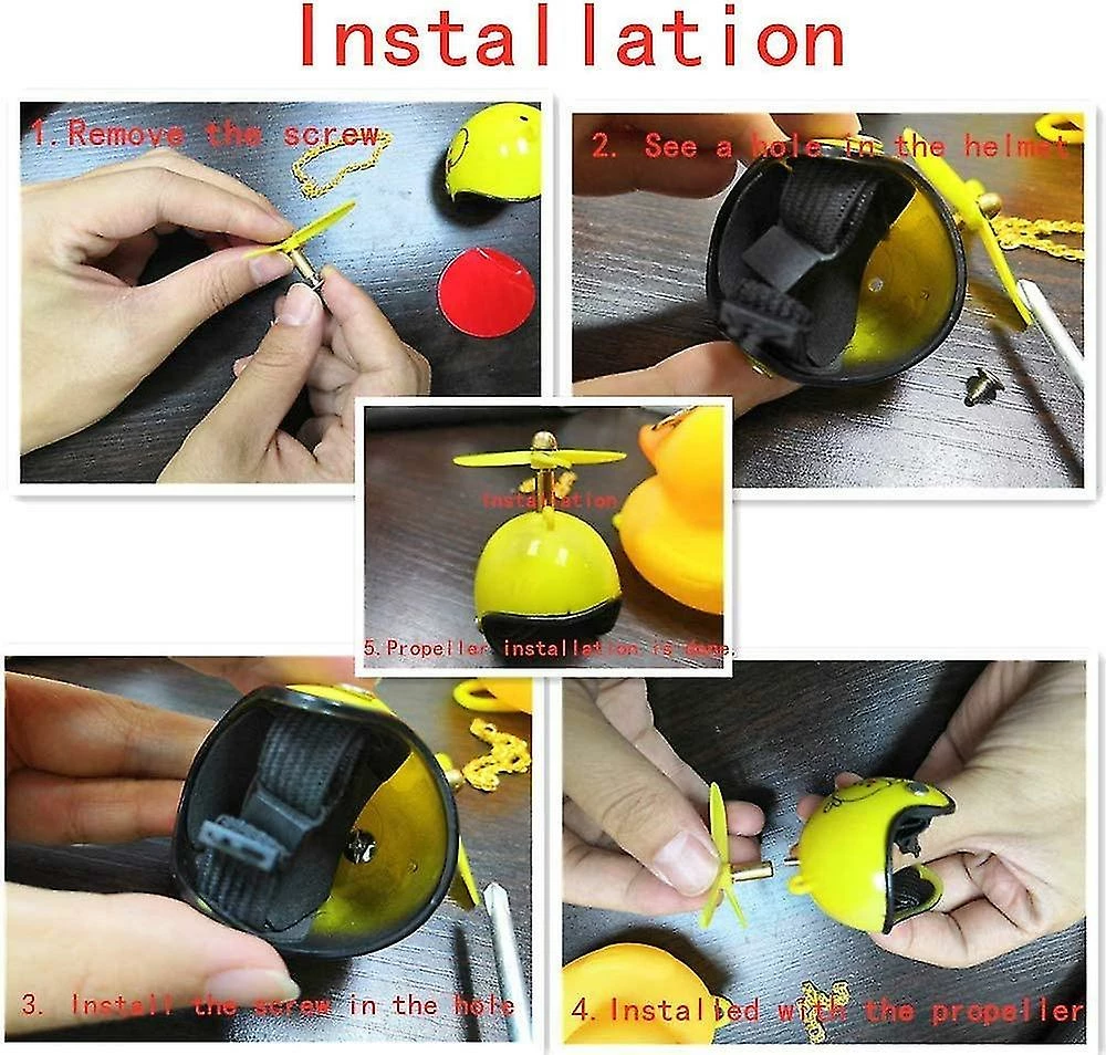 Nw 1776 Shxx 2 Packrubber Canard Jouet Ornements Jaune Canard Voiture Tableau De Bord Décorations Squeeze Canard Bicycle Cornes Hélice Casque Xq-zxc06 7 Nw 1776 Shxx 2 Packrubber Canard Jouet Ornements Jaune Canard Voiture Tableau De Bord Décorations Squeeze Canard Bicycle Cornes Hélice Casque Xq-zxc06 – Image 5